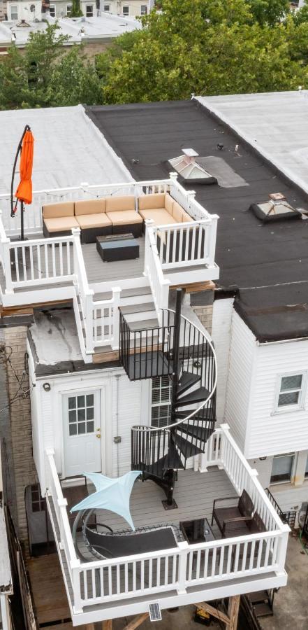 Pristine Townhouse With Rooftop Deck Near Canton! Baltimore Exterior foto